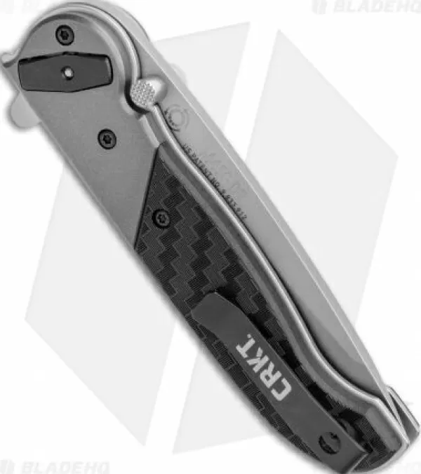 Store Special Style Crkt M40-02 Deadbolt Lock Knife Aluminum/Grn (3 Bead Blast) Tactical Knives