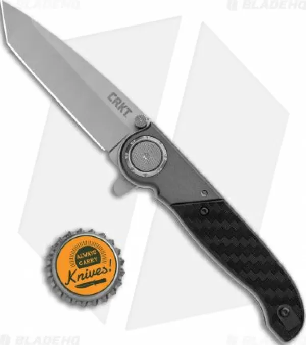 Store Special Style Crkt M40-02 Deadbolt Lock Knife Aluminum/Grn (3 Bead Blast) Tactical Knives