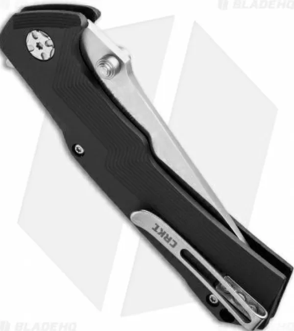Flash Sale Special Style Crkt Tighe Tac Two Tanto Flipper Button Lock Knife Grn (3.25 Satin) 5235 Pocket Knives