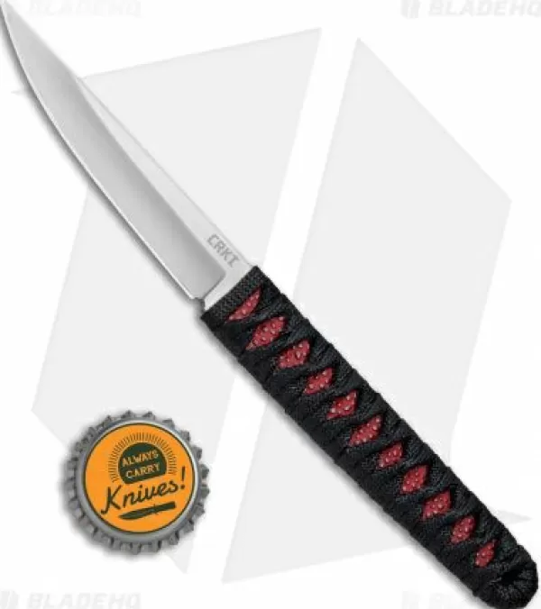 Hot Top Sell Crkt Burnley Obake Fixed Blade Knife Red (3.64 Satin) 2367Rs Fixed Blade Knives