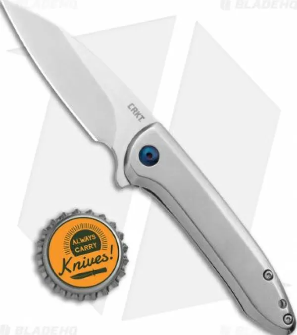 Shop Top Sell Crkt Delineation Spring Assisted Frame Lock Knife Stainless Steel (3 Satin) Spring Assisted Knives