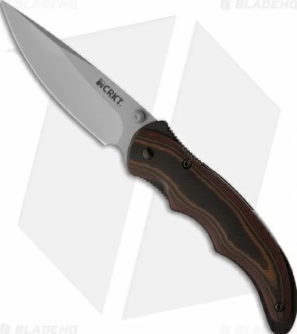 Shop Top Sell Crkt Endorser Spring Assisted Knife (3.18 Satin Plain) 1105 Spring Assisted Knives