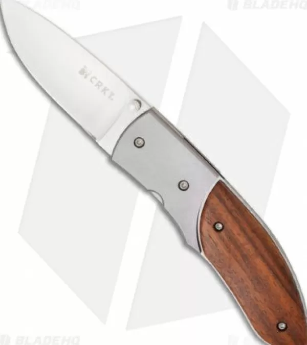 Outlet Top Sell Crkt Kommer 30-30 Cocobolo Folding Knife (3 Satin Plain) 2865W Pocket Knives