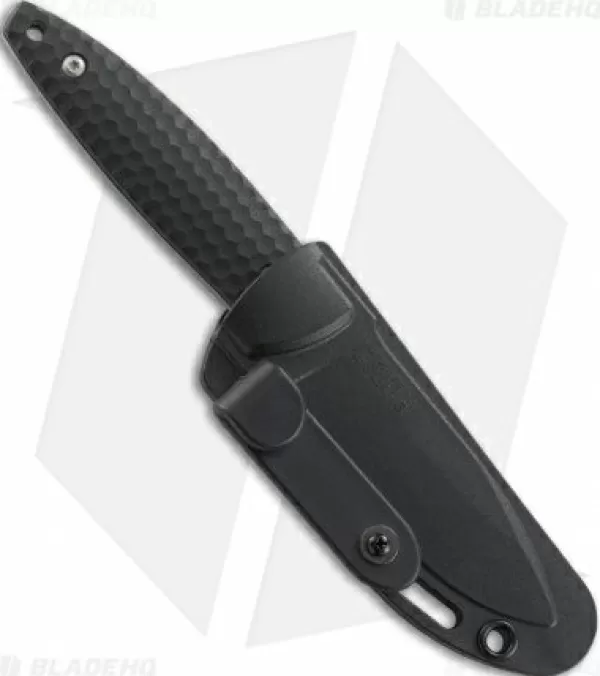 Fashion Top Sell Crkt Lucas Burnley Aux Fixed Blade Knife Black (3.5 Satin) 1200 Fixed Blade Knives