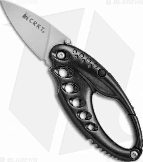 Fashion Top Sell Crkt Lumabiner Liner Lock Knife W/ L.E.D Light (1.6 Bead Blast) Pocket Knives