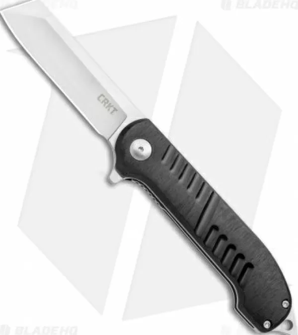 Store Top Sell Crkt Razel Gt Frame Lock Knife Black (3 Satin) 4031 Pocket Knives