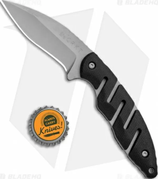 Best Top Sell Crkt Ryan Plan B Fixed Blade Knife Zytel (2.8 Bead Blast) 2803 Fixed Blade Knives