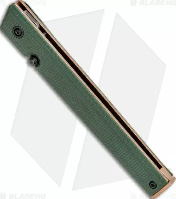 Best Unique Crkt Ceo Liner Lock Knife Green Micarta (3.1 Smokewash D2) Bhq Exclusive Pocket Knives