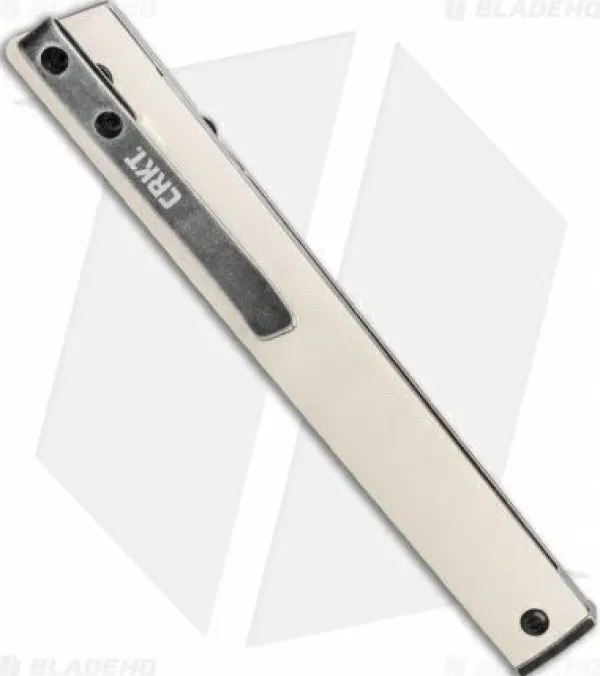 Flash Sale Unique Crkt Ceo Liner Lock Knife White Micarta (3.1 Smokewash D2) Bhq Exclusive Pocket Knives