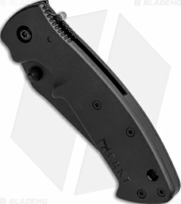 Best Unique Crkt Crawford Kasper Liner Lock Knife Black Zytel (3.1 Black) 6772K Pocket Knives