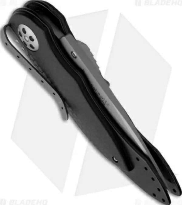 New Unique Crkt Elishewitz E-Lock 7303 Automatic Conversion Black (2.75 Satin) Automatic Knives