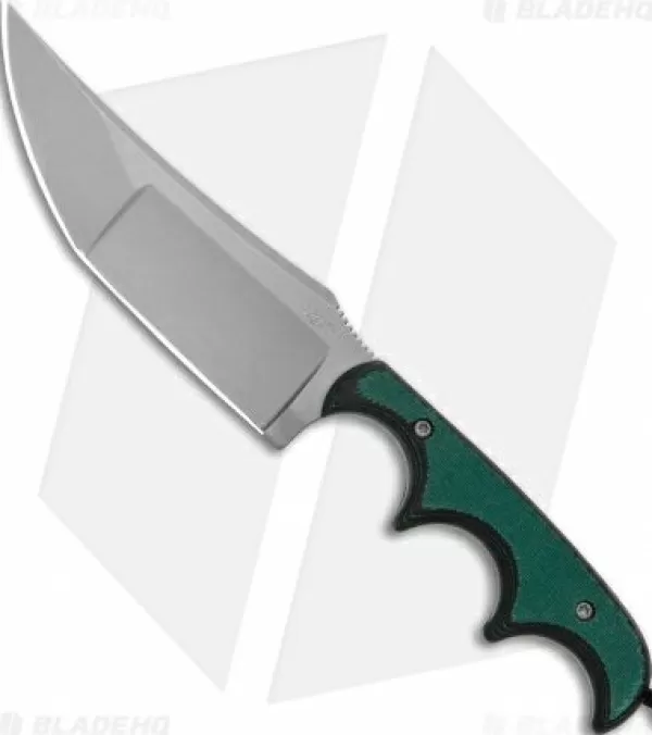 Outlet Unique Crkt Folts Minimalist Katana Neck Knife Green Resin/Fiber (3.6 Bead Blast) Fixed Blade Knives