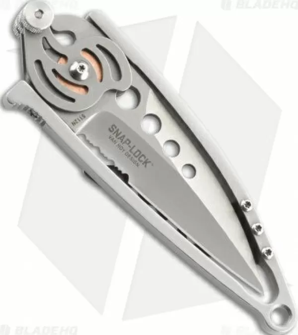 Fashion Unique Crkt Van Hoy Snap Lock Folding Knife (2.5 Bead Blast Serr) 5112N Pocket Knives