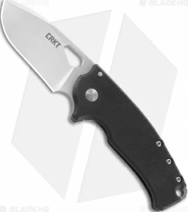 Sale Unique Crkt Vox Batum Compact Frame Lock Knife Black G-10 (2.45 Satin) 5451 Pocket Knives