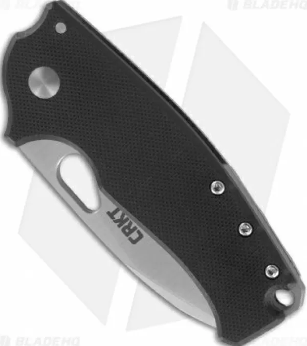 Sale Unique Crkt Vox Batum Compact Frame Lock Knife Black G-10 (2.45 Satin) 5451 Pocket Knives
